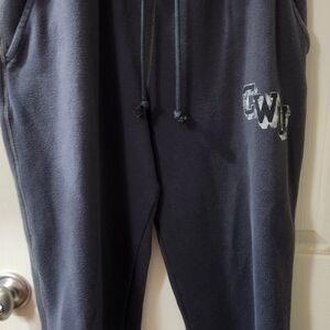 Men's Black Jogger Pants CWU